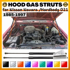 Hood Struts for Nissan D21 Hardbody 1985-1997 Gas Dampers Lift Supports