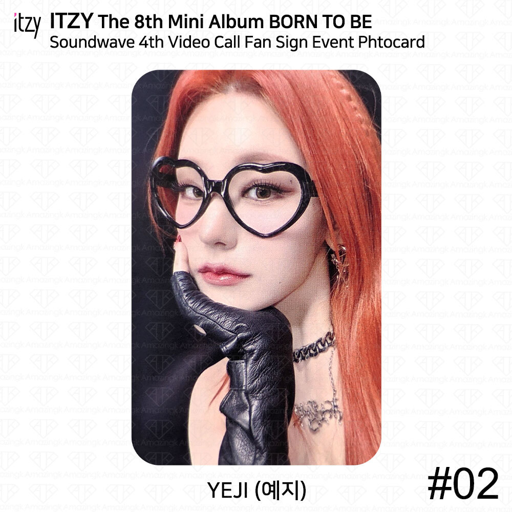 itzy born to be soundwave ラキドロ 4次 リュジン ① ITZY - BORN TO BE STANDARD VER. SOUNDWAVE POB PHOTO CARD
