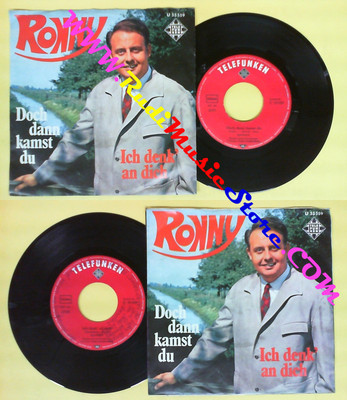 LP 45 7'' RONNY Doch dann kamst du Ich denk'and dich TELEFUNKEN  (QSR1)