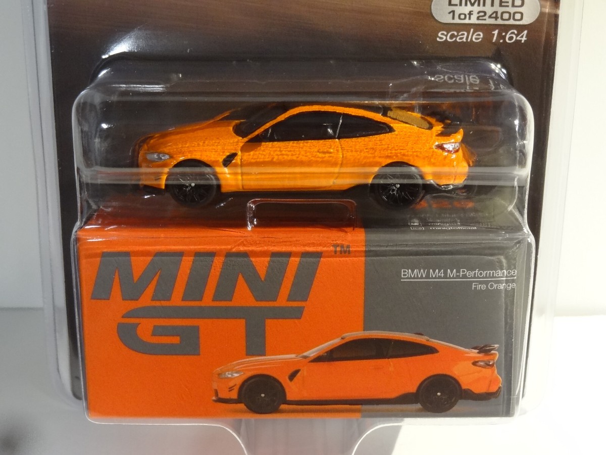 ミニカー MINI GT BMW M4 M-Performance Fire Orange Amazon
