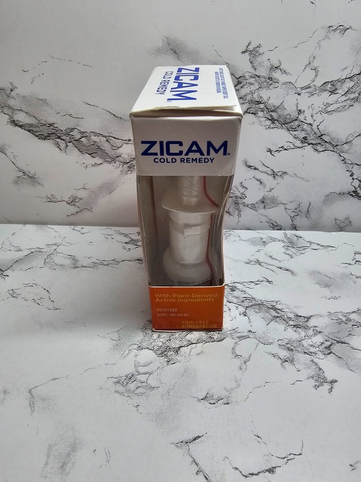 Zicam Cold Remedy No Drip Nasal Spray Zinc Free 0.50 fl oz Sealed Exp 8