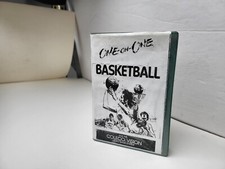NEW ONE ON ONE BASKETBALL for Colecovision CIB W/Copied Manual Telegames Box H15 image