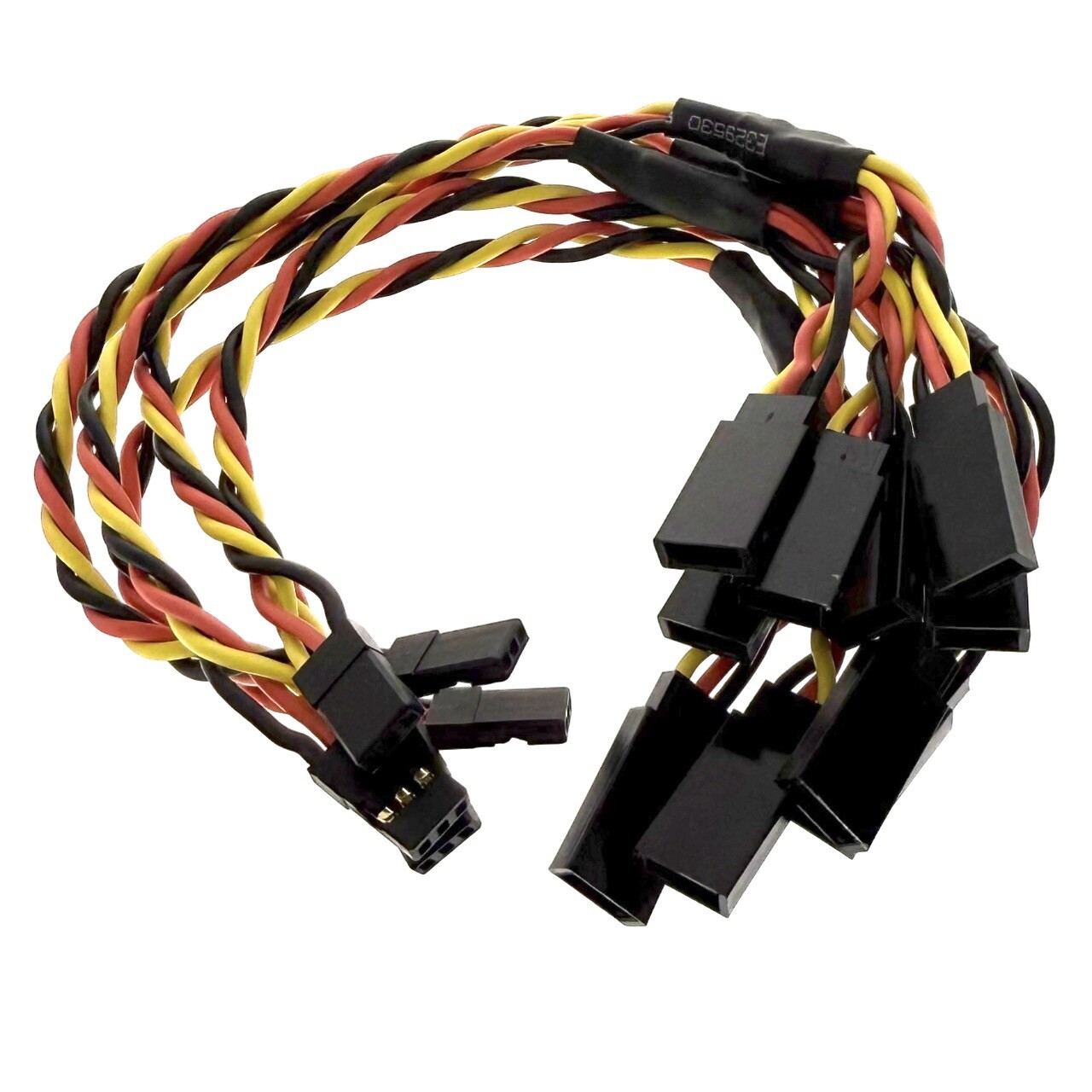 (5) JR/Hitec Y Servo Extension Leads / Splitters with 20CM Heavy Duty 20awg Wire