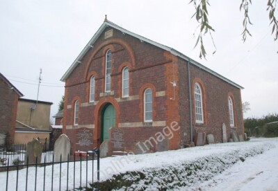 Photo 6x4 Chapel, Cheriton Fitzpaine In red stone and redder brick, the B c2010