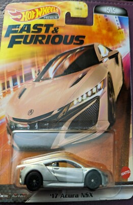 Hot Wheels - 17 Acura NSX Fast and Furious