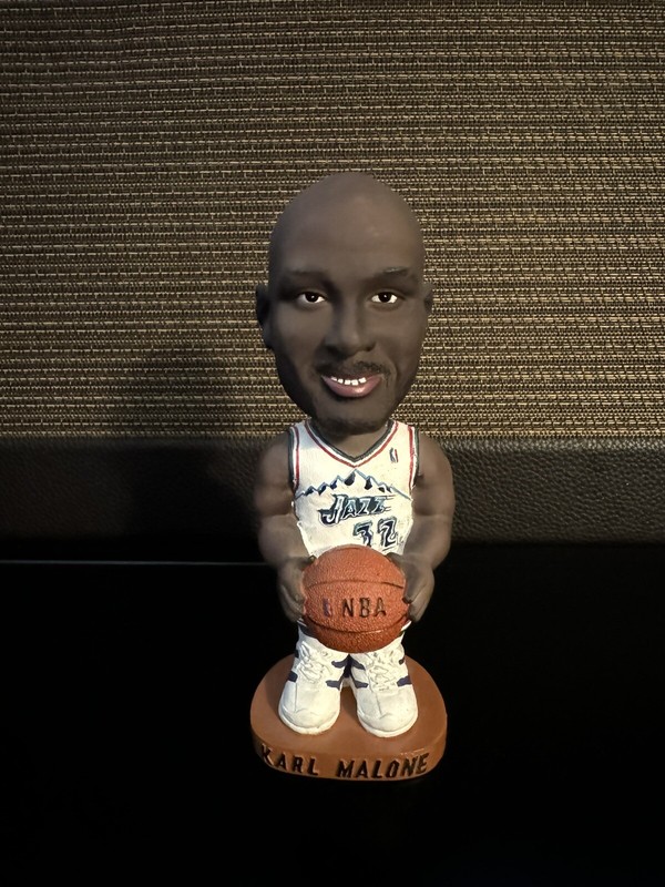 Karl Malone Bobblehead Utah Jazz Stadium Giveaway RARE NIB NBA