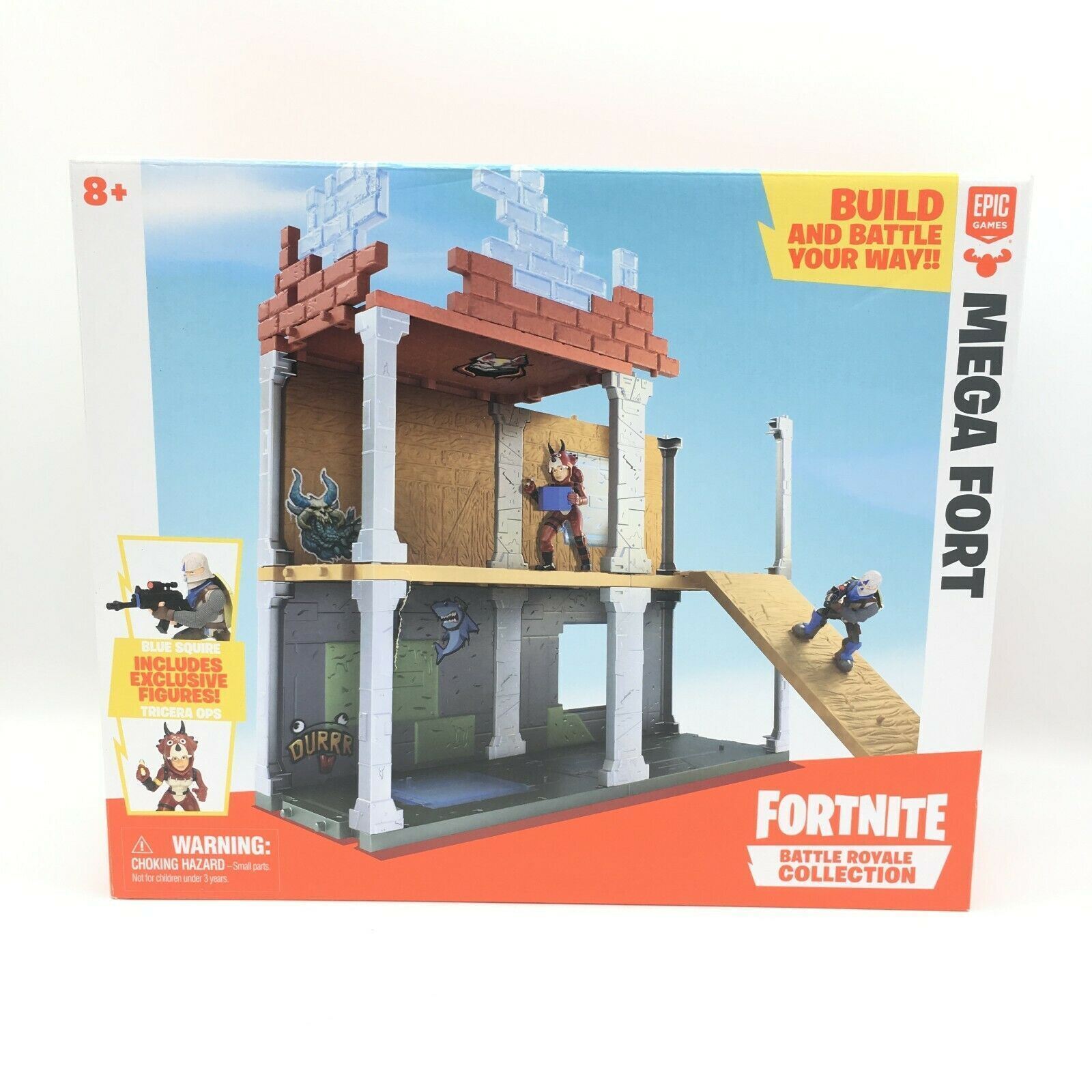 Moose Toys Fortnite Battle Royale Collection Mega Fort Play Set