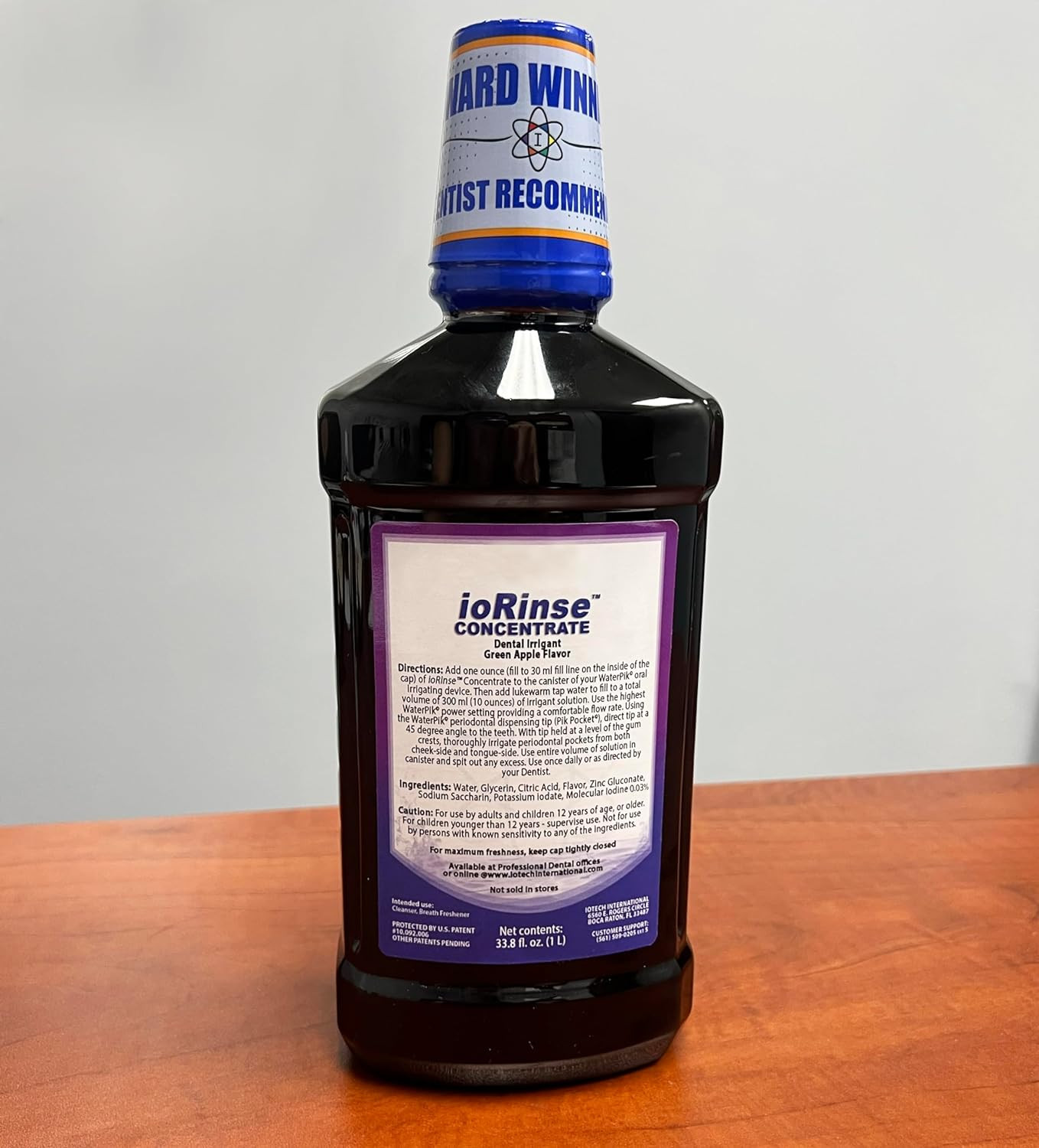 Iorinse Concentrated Irrigant with Molecular Iodine Alcohol-Free