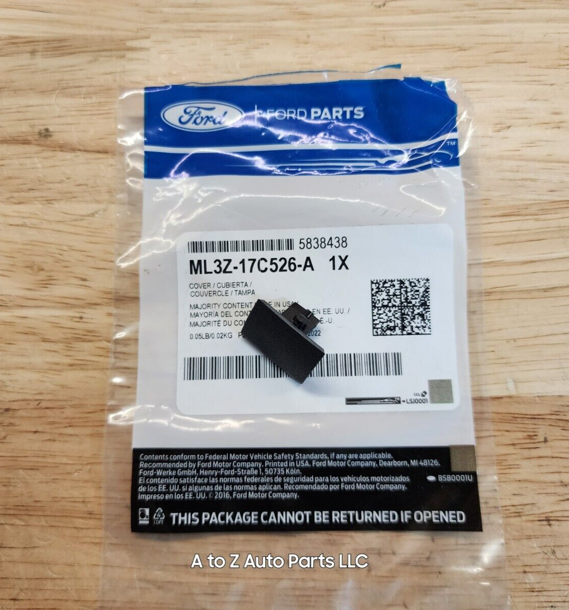 Genuine Ford OEM 2015-2020 F150 Front Grille Camera Washer Nozzle - Foto 7