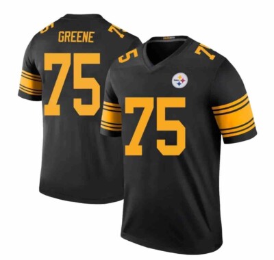 Pittsburgh Steelers Jersey Mean Joe Green #75 Men s Size 2XL Color Rush
