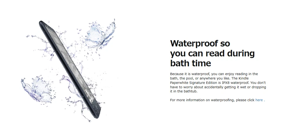 NEW Kindle Paperwhite Signature Edition (32 GB) 7" Wireless reading books Black - Image 4 of 4