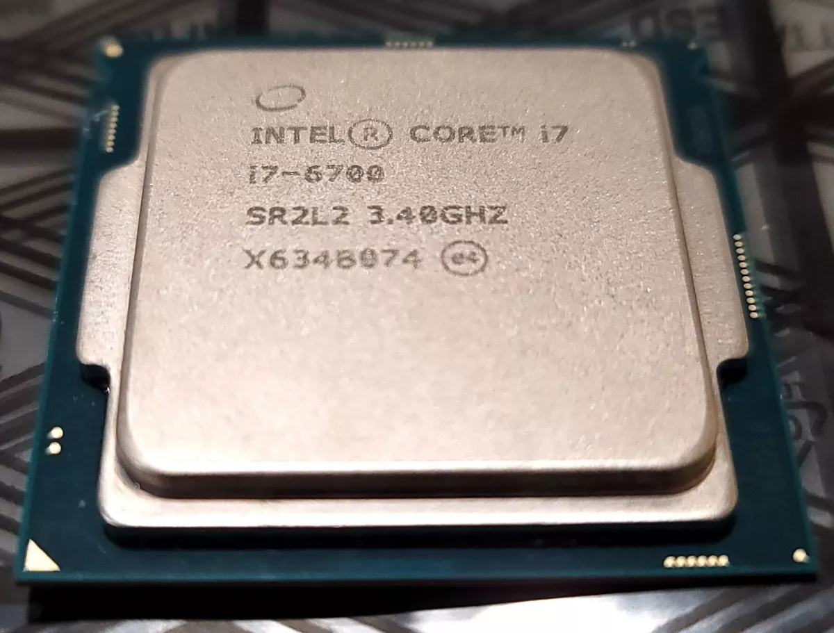 Intel Core i7-6700 Processor (3.40 GHz, 4.0 GHz Turbo, GHz 4 Cores, LGA  1151)