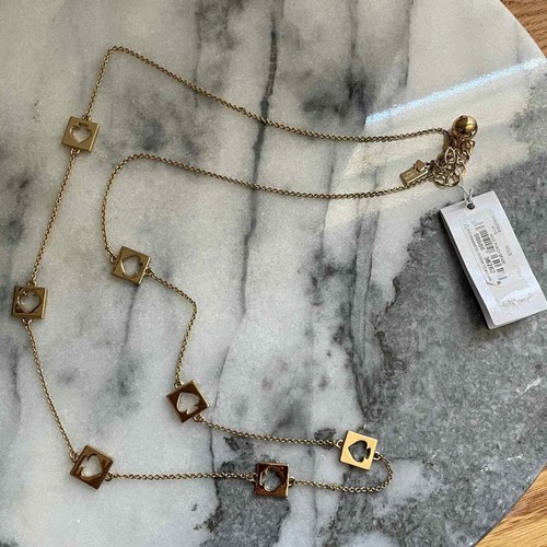 Kate Spade Hole Punch Spade Necklace 