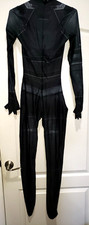 boys BLACK MORPH HALLOWEEN COSTUME size XL 14/16 1 PC PRINT FINGERS OUT