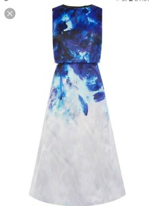 blue midi dress for wedding