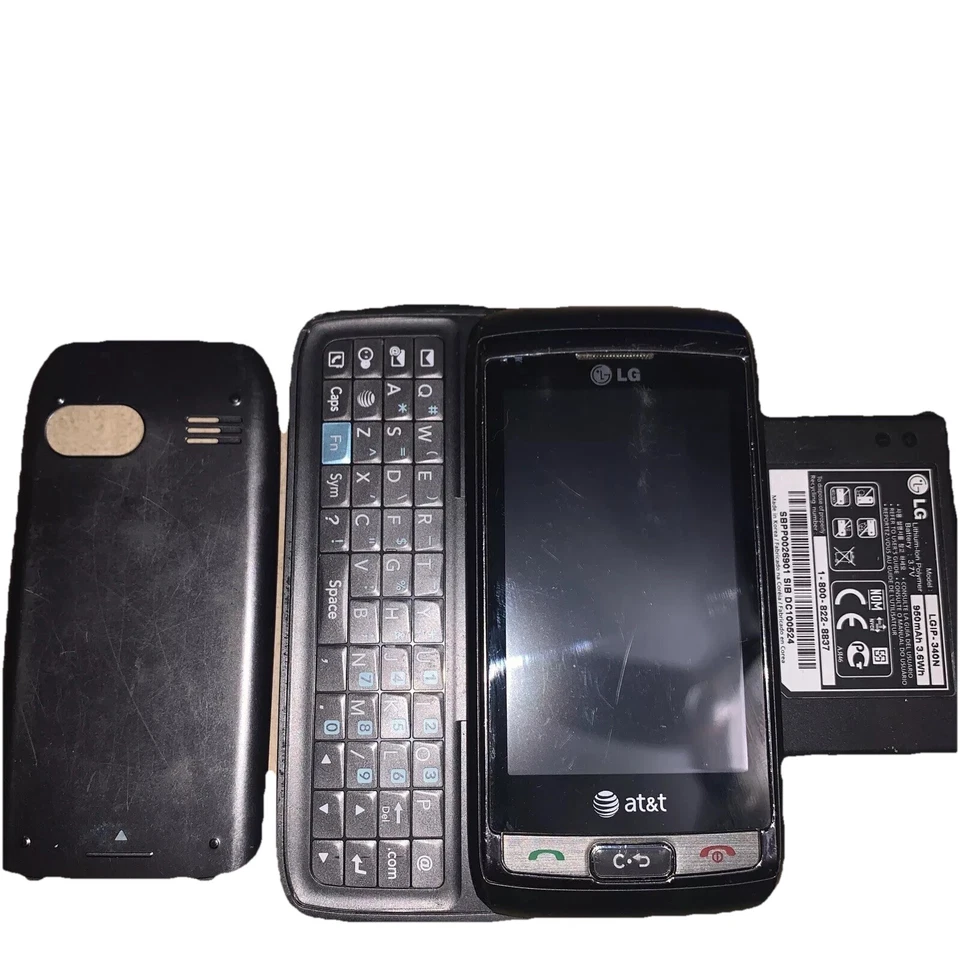 LG | Model: GR700 | Vu Plus | AT&T | Slide Cell Phone (Untested) - Image 2 of 4