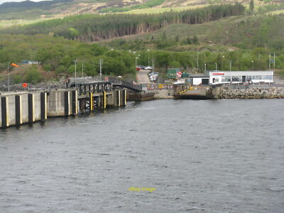 Photo 6x4 Kennacraig Ferry Terminal With clear felling of conifer plantat c2014