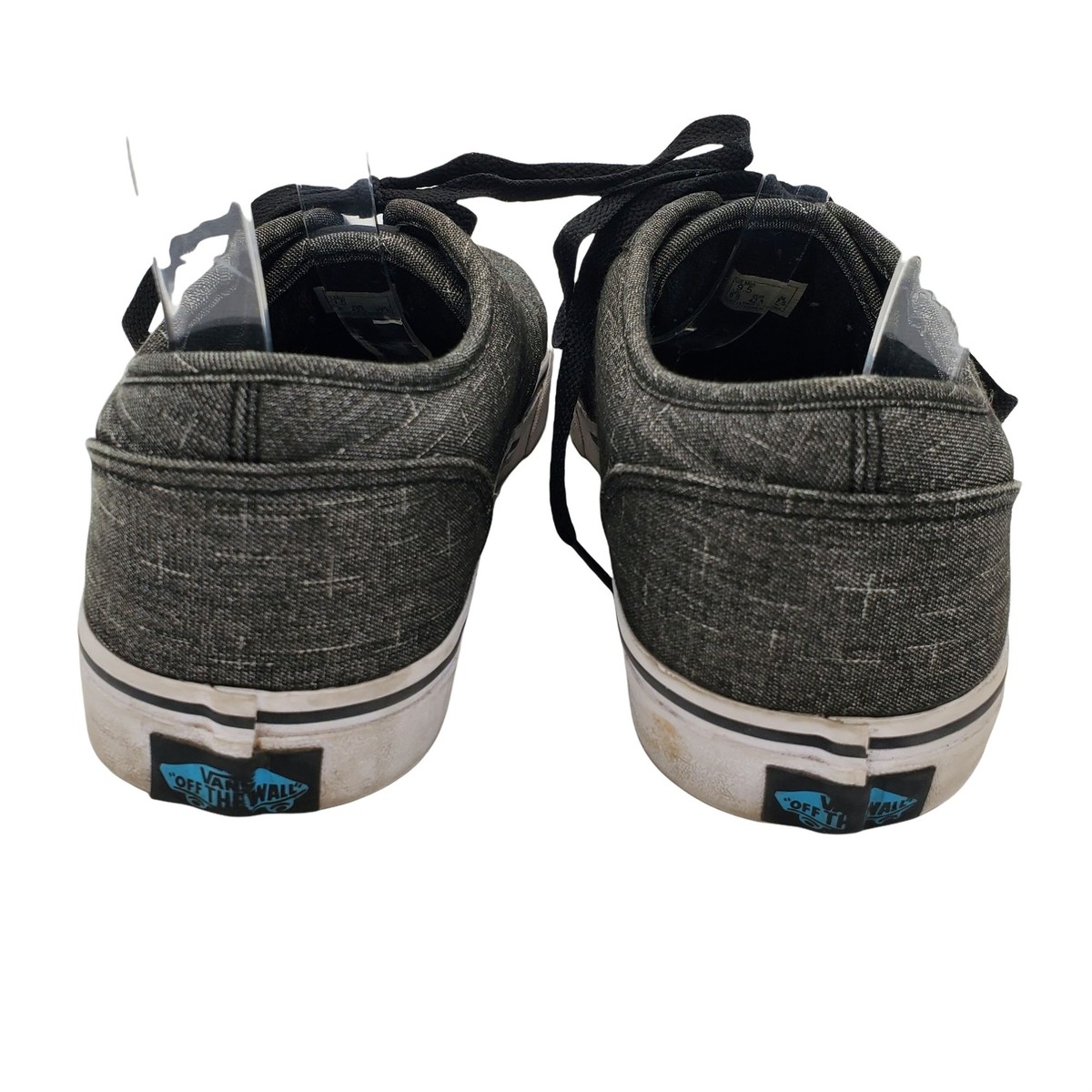 Vans Atwood Dark Gray Canvas Casual Skateboard Sneakers  display picture 3