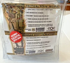 BlackHawk Tactical Serpa Holster Modular Drop Leg Platform with Holster cy brown