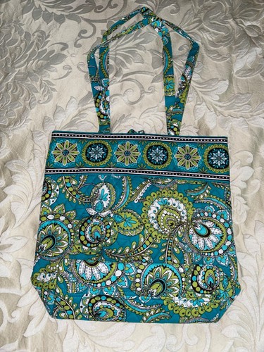 Vera Bradley Large Tote - Peacock -RETIRED, HTF, NWOT - Picture 2 of 5