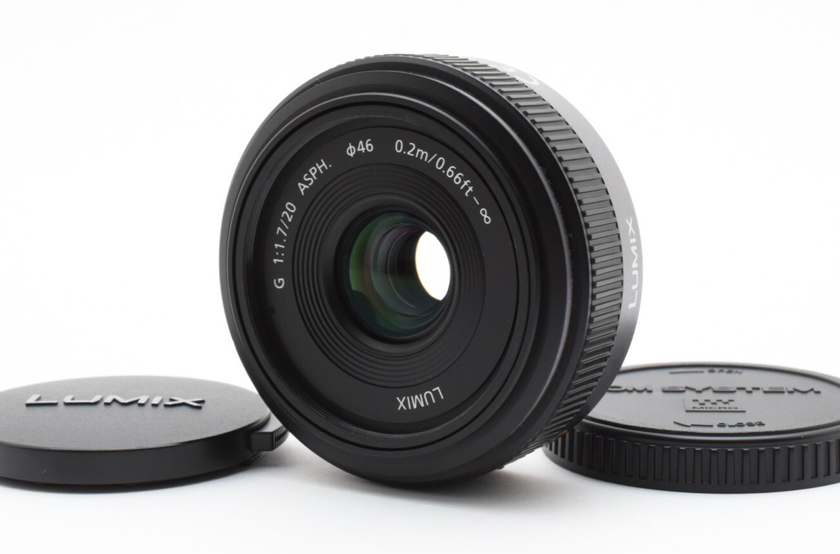 Panasonic LUMIX G 20mm F1.7 ASPH. H-H020 Lens for Micro 4/3