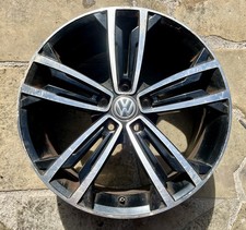 Genuine 18 inch Volkswagen Seville Alloy Wheel 5G0601025DR Golf Mk7.5 GTD 5x112 