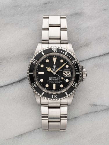 1979 Rolex Submariner Date 1680 Stainless Steel Black Dial Automatic 40mm
