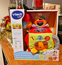 VTech Baby Soft and Smart Sensory Cube English Version , Multicolor