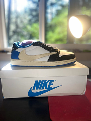 Nike Air Jordan 1 Low OG Travis Scott x Fragment DM7866-140