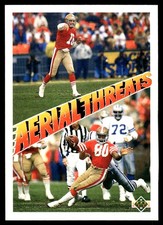 Joe Montana / Jerry Rice 1991 Upper Deck #35 49ers NFL READ FREE SHIPPING