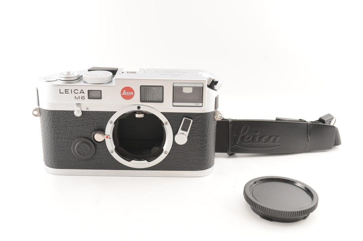 ☆336☆ TOP MINT in Box LEICA M6 TTL 0.85 Silver 35mm Film Camera