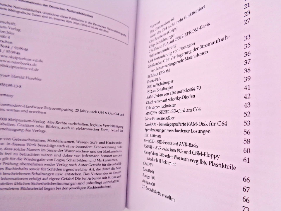 COMMODORE-HARDWARE RETROCOMPUTING (RETROBOOKS - BUCH) #2DE - Bild 3 von 4