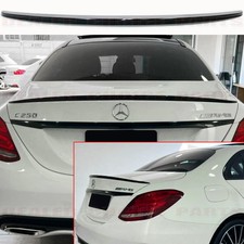 Gloss Black Trunk Spoiler Wing For Mercedes W205 C Class 4dr 2015-2019 2020 2021