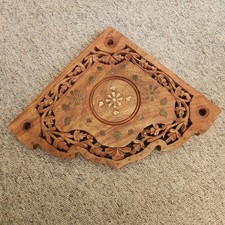 Vintage Wooden Whimsical Shelf No Attachment Good Condition