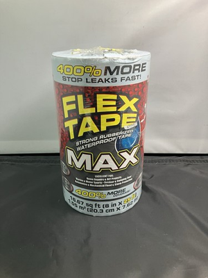 #ad Flex Seal TFSMAXCLR08 Flex Tape Clear Max 8in X 25ft Tape 16.67 sq ft WSa3 $44.99