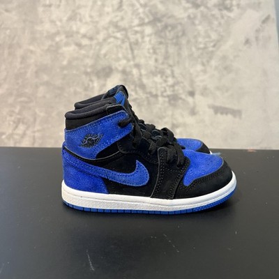 Nike Air Jordan 1 High OG Shoes Toddler 8C Royal Reimagined Boys FD1413-042