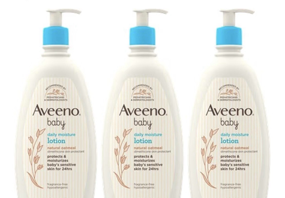 Aveeno Daily Moisture Lotion Natural Oatmeal 12 fl oz Fragrance-Free