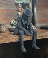 Sitting Spider-Man Noir Shelf Sitter Ornament