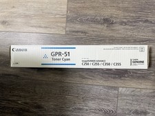 Canon Genuine GPR-51 Cyan Toner Cartridges