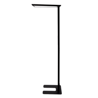 Luxula LED Stehleuchte 100 W 4000 K Neutralweiß Schwarz Dimmbar