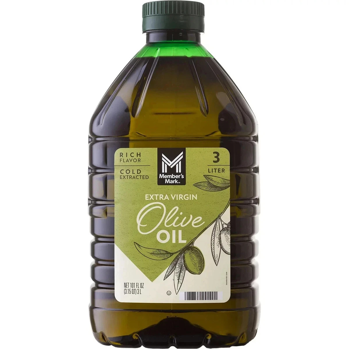 Member's Mark Extra Virgin Olive Oil 101 fl oz Cold Pressed, Non-GMO