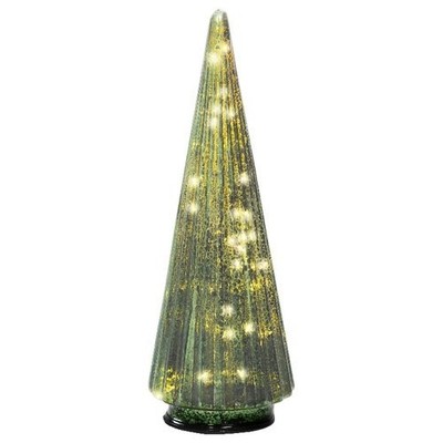 Kaemingk Weihnachtsbaum Überwurf grün (11x31,5cm) 20 Lichter