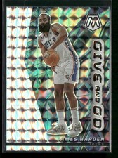 2022-23 Panini Mosaic #14 James Harden Give and Go Sixers