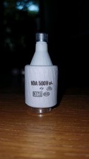 2 Stück Schmelzsicherung 10A 500V gL Sicherung Sicherungseinsätze NEU