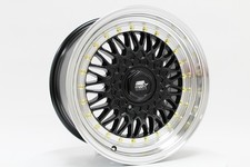 16x8 20 Mst Mt13 4x1004x114.3 Black Wmachined Gold Rivets Wheels Set Of 4