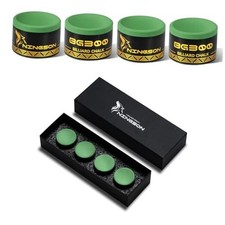 Pool Cue Chalk 4 Pack, Nano Billiard Chalk Round Cue Chalk, Smooth Low Residue