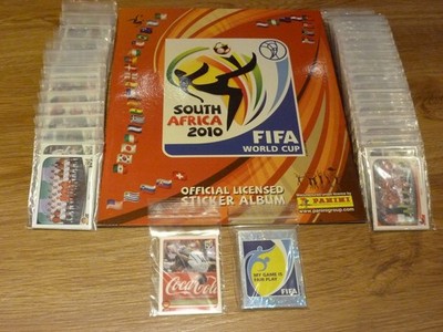 Panini WM 2010 South Afrika  Komplettsatz  alle 640 Stickers mit Leeralbum+Klose