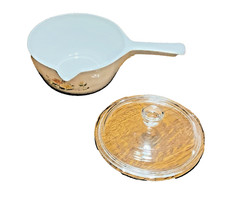 VINTAGE Corning Ware AUTUMN  MEADOW  P-89-B Pan/SkilleT *1970s