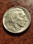 1937 Buffalo Nickel, Philadelphia, AU+     inv02    n26