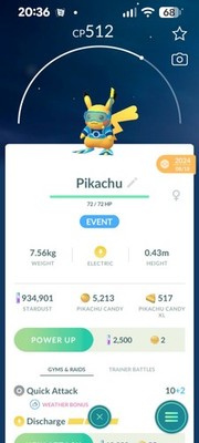 Pokémon Go Trade | Pikachu Scuba / Diver Costume | Same Day | Tauchanzug | Event